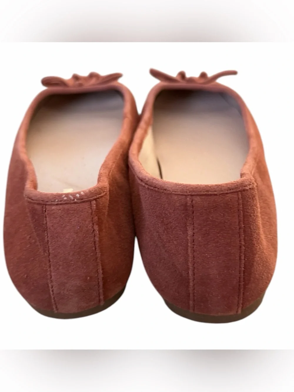 Classic Women’s Suede Ballet Flats in brown